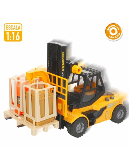 Construction Vehicles Colorbaby Light Sound 26 x 14 x 10 cm (6 Units)