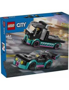 Construction set Lego Coche de Carreras y Camion de Transporte Multicolour