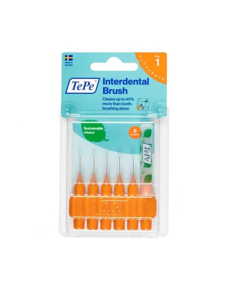 Interdental brushes Tepe   Orange 0,45 mm 6 Units