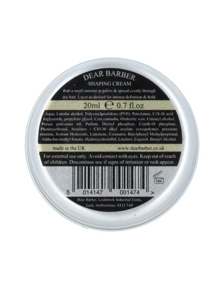 Flexible Fixing Cream Dear Barber
