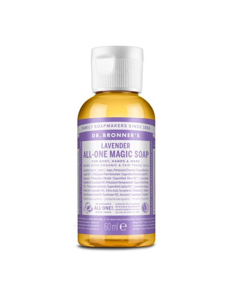 Liquid Soap Dr Bronner's 60 ml Lavendar