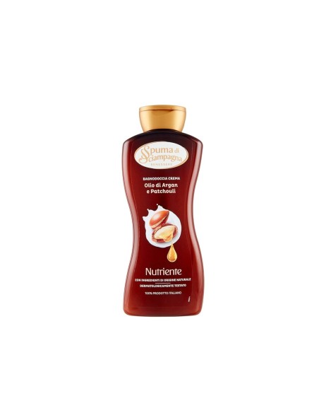Shower Gel Spuma Di Sciampagna Argan Oil And Patchouli 650 ml Nutritional
