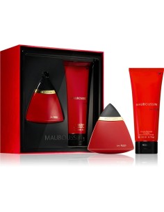 Men's Perfume Set Mauboussin In Red 100 ml 2 Pieces 2