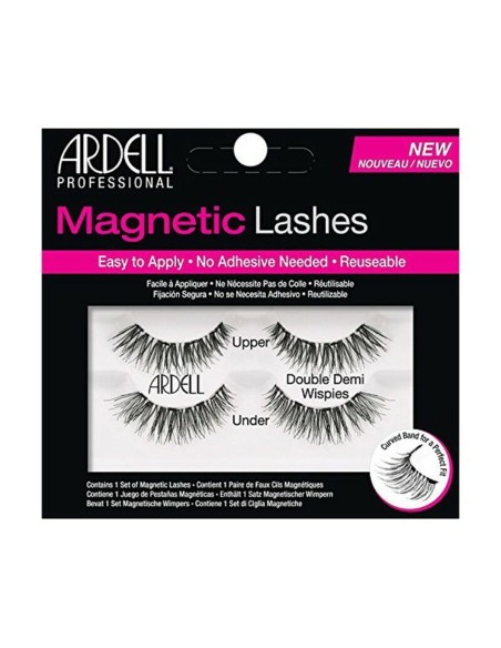 False Eyelashes Double Demi Wispies Ardell AII67952 Black (4 Units)