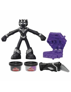 Modelling Clay Game Play-Doh Black Panther garras afiladas noir 2