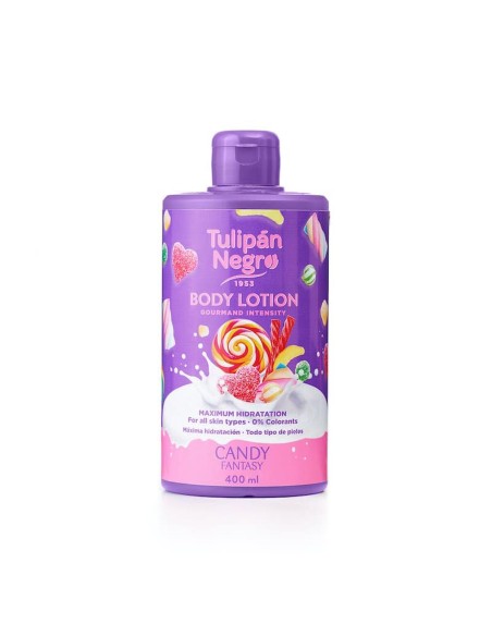 Body Lotion Tulipán Negro Candy Fantasy Purple 400 ml