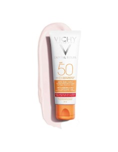Facial Sun Cream Vichy VCH00115 Spf 50 3-in-1 Anti-ageing 2