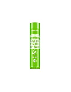Lip Balm Dr Bronner's Lemon Lime 4 g Transparent