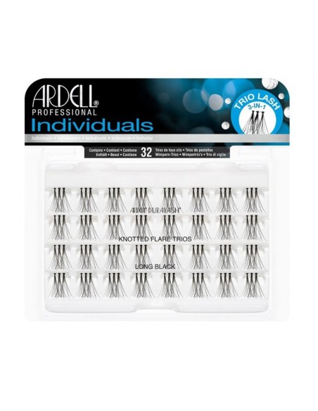 Set of false eyelashes Ardell Duralash Long Black Individual eyelashes 32 Units