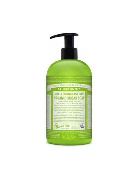 Liquid Soap Dr Bronner's Lemongrass Lime 710 ml