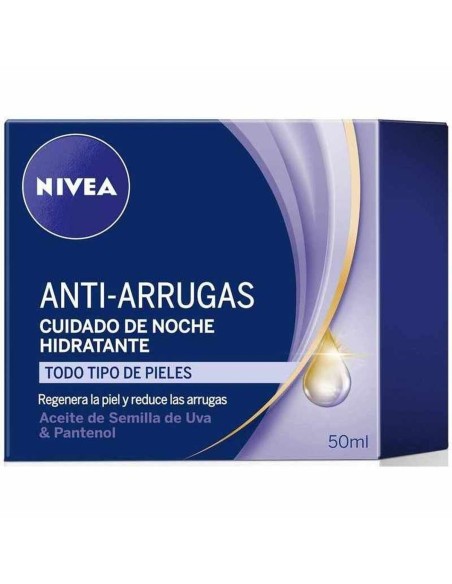 Night Cream Nivea 50 ml Anti-Wrinkle