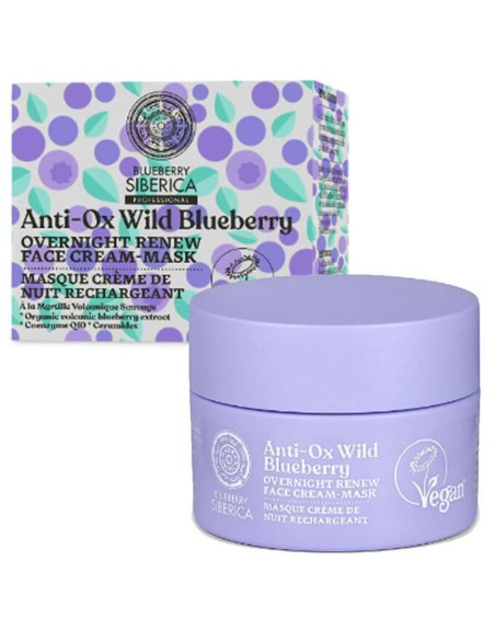 Hydrating Facial Cream Natura Siberica 50 ml Blueberries