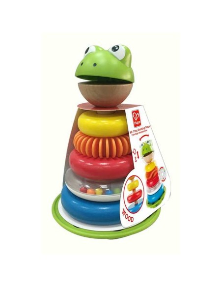 Stacking Blocks Hape Sr Frog Multicolour