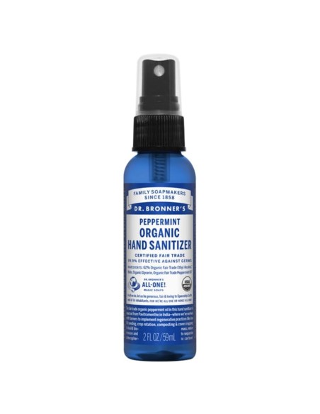 Sterilising Hand Lotion Dr Bronner's Peppermint 60 ml