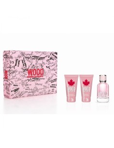 Women's Perfume Set Dsquared2 Wood Pour Femme EDP