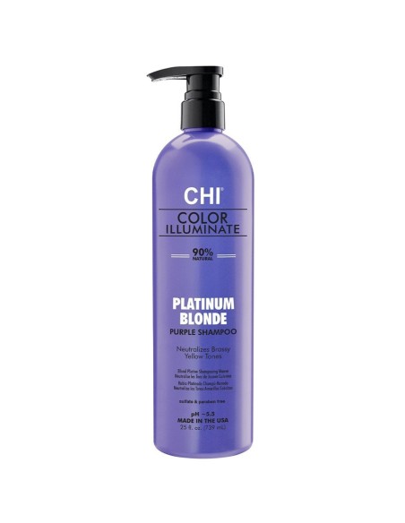 Colour Neutralising Shampoo Farouk Chi Color Illuminate Platinum Blonde 739 ml