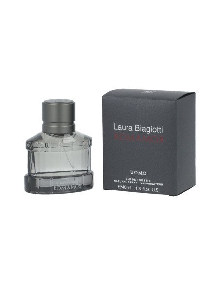 Men's Perfume Laura Biagiotti RomamoR Uomo EDT Spray White Men