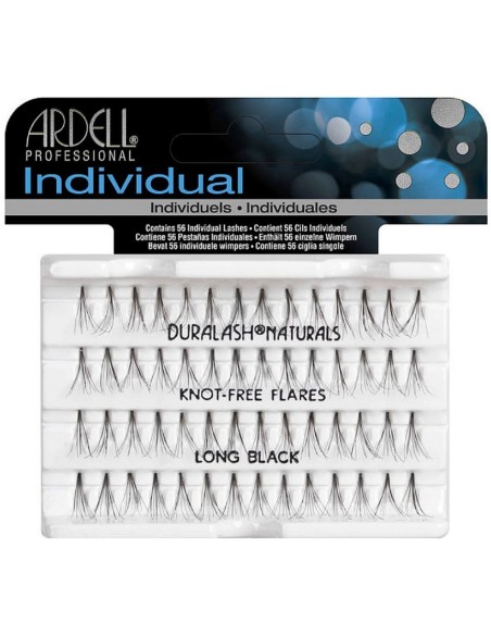 Set of false eyelashes Ardell Duralash Long Black Individual eyelashes 56 Units