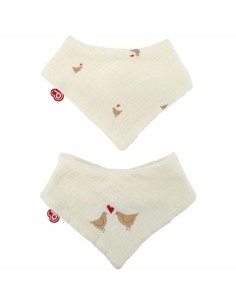 Bib Domiva Cotton 2 Pieces (2 Units)