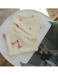 Bib Domiva Cotton 2 Pieces (2 Units) 2