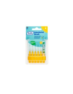 Interdental brushes Tepe Yellow 0,7 mm 6 Units