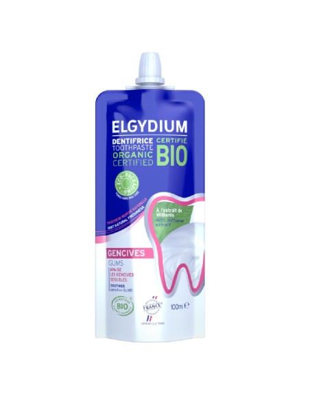 Toothpaste Sensitive Gums Elgydium Bio 100 ml