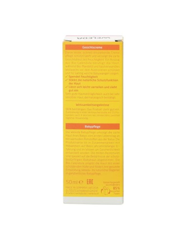 Hydrating Facial Cream for Babies Weleda Baby Calendula 50 ml
