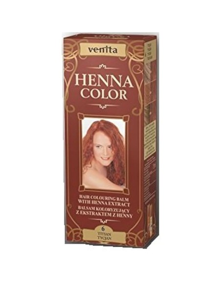 Semi-permanent Colourant Venita Henna Color Nº 6 Titian 75 ml