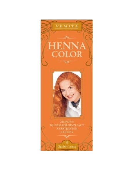 Semi-permanent Colourant Venita Henna Color Nº 5 Paprika 75 ml