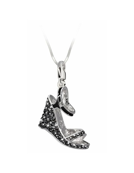 Woman's charm link Glamour GS2-01 Black (4 cm)
