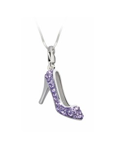 Woman's charm link Glamour GS3-19  Purple (4 cm)