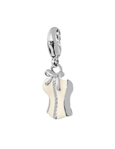 Woman's charm link Ti Sento 8171SI White (2 cm)