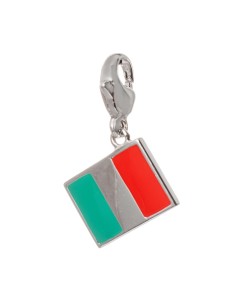Woman's charm link Ti Sento 8304IT Red Green Silver (1 cm)