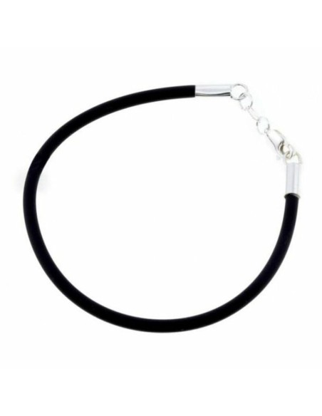 Ladies'Bracelet Cristian Lay 54778180 Black Sterling silver Silver (18 cm)