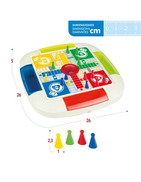 Parchís and Oca Board CB Games 26 x 5 x 26 cm (6 Units)