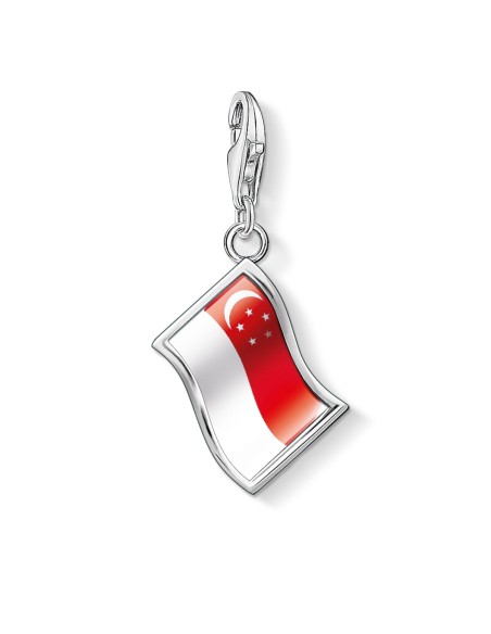 Ladies'Beads Thomas Sabo 1210-603-10 Red Silver (1 cm)