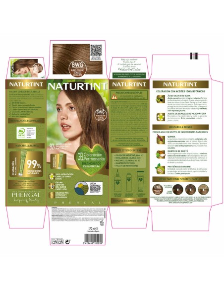 Hair Mask Naturtint NATURTINT COLORACIÓN 170 ml