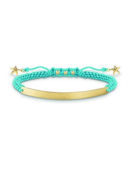 Ladies'Bracelet Thomas Sabo LBA0060-848-1 Blue Silver Golden