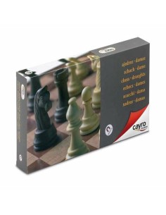 Chess and Checkers Board Cayro Magnetic Plastic 2