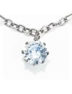 Ladies' Pendant Demaria DMC8110057-BLANCO 45 cm