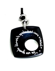 Ladies' Necklace Demaria DM6TC036-NEGRO