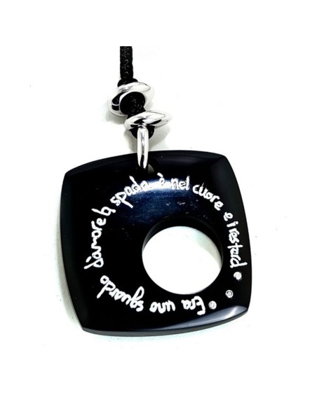 Ladies' Necklace Demaria DM6TC036-NEGRO