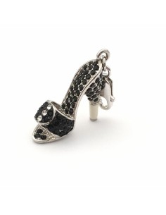 Woman's charm link Glamour GS1-01 Black (4 cm) 2