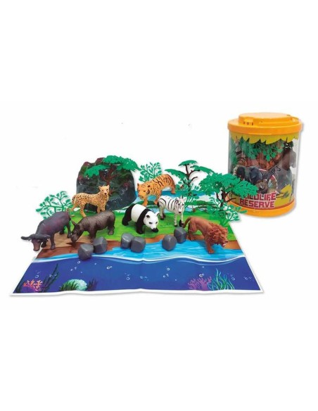 Playset 22 x 17 cm animals