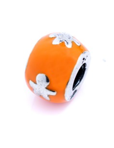 Ladies' Beads Viceroy VMM0093-04 Orange 1 cm