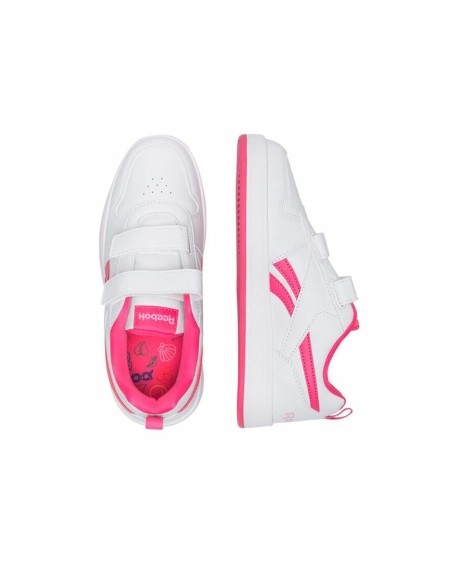 Sports Shoes for Kids Reebok Royal Prime 2.0 2V White Pink Fuchsia