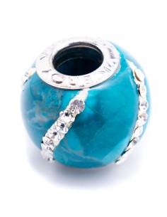 Ladies' Beads Viceroy VMM0312-24 Turquoise 1 cm