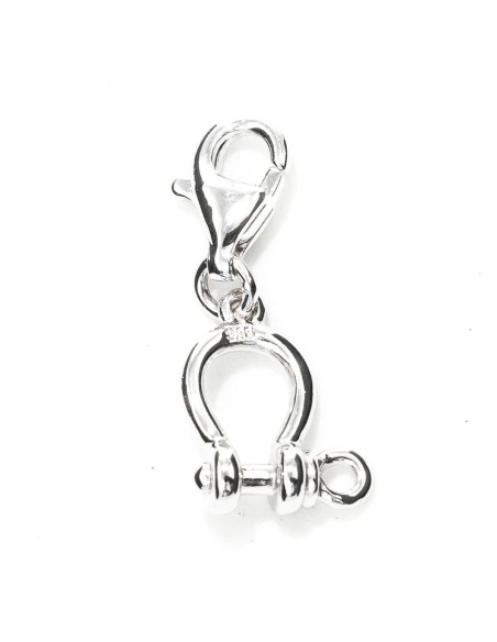 Ladies' Beads Xenox CHARM_MOSQUETON Silver 1 cm