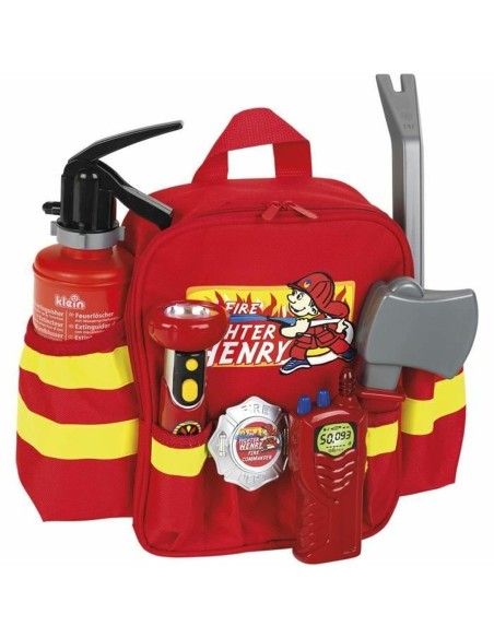 Fireman set Klein Rucksack 7 Pieces