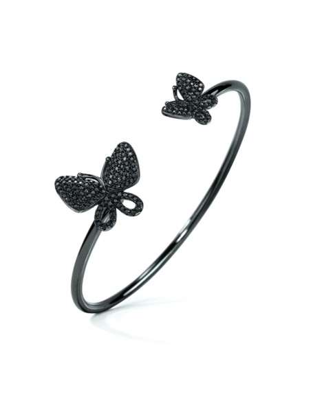 Bracelet Folli Follie Butterflies Sterling silver (Ø 55 mm)
